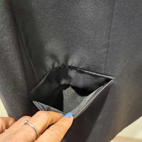 LAUREN Ralph Lauren Men's Classic Black Blazer 100% Wool Natural 50R - Picture 9 of 12